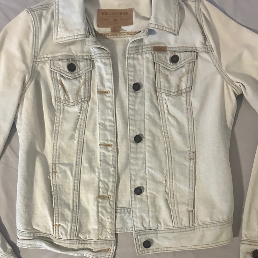 Hollister Acid Wash very light Denim Jacket